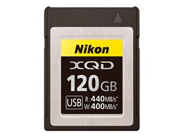 ★Nikon / ニコン XQDメモリーカード MC-XQ120G [120GB]