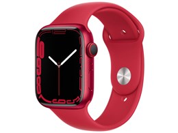 ★アップル / APPLE Apple Watch Series 7 GPS+Cellularモデル 45mm MKJU3J/A [(PRODUCT)REDスポーツバンド]