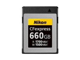 ★Nikon / ニコン CFexpress Type B メモリーカード MC-CF660G [容量：660GB 読み出し：1700MB/s 書き込み：1500MB/s]