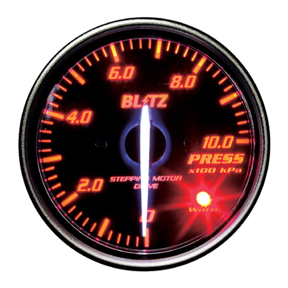 ★□ Blitz / ブリッツ RACING METER SD(レーシングメーターSD) φ60 PRESS METER RED 19584