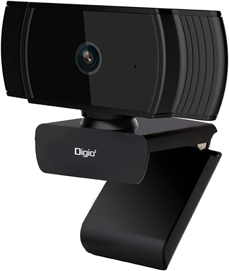 ★ナカバヤシ Digio2 USB 高画質WEBカメラ マイク内蔵 ブラック MCM-17BK (ブラック)