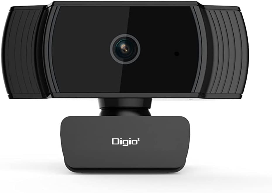 ★ナカバヤシ Digio2 USB 高画質WEBカメラ マイク内蔵 ブラック MCM-17BK (ブラック)